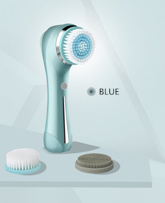 Electric facial cleansing brush